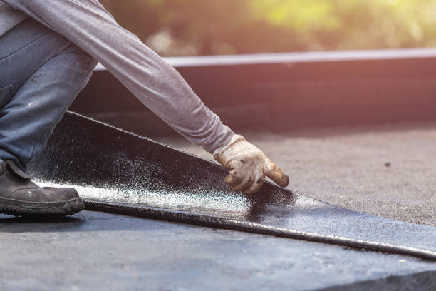 Professional Waterproofing technician working in Mendon, IL